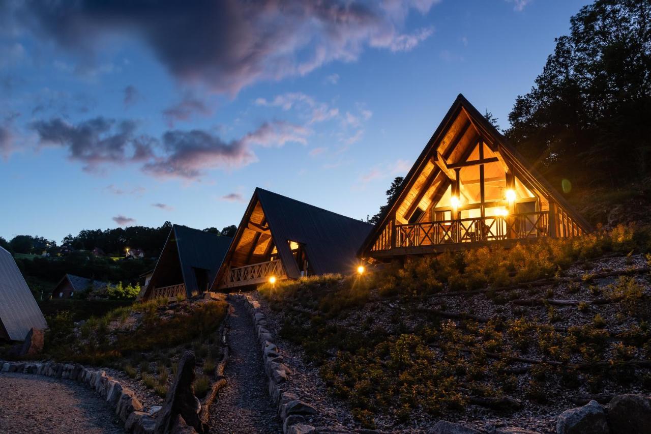 Chalets Na'Thur Lodge Fellering Esterno foto