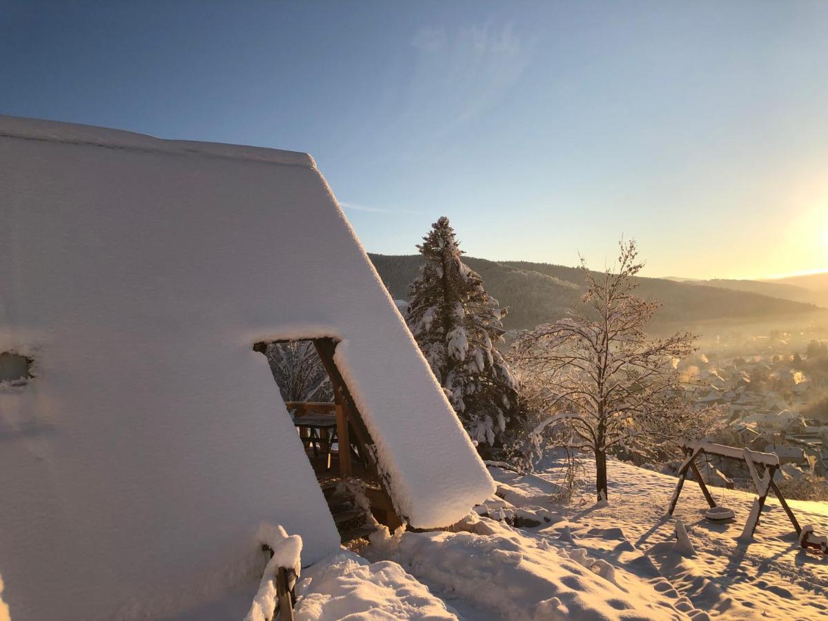 Chalets Na'Thur Lodge Fellering Esterno foto